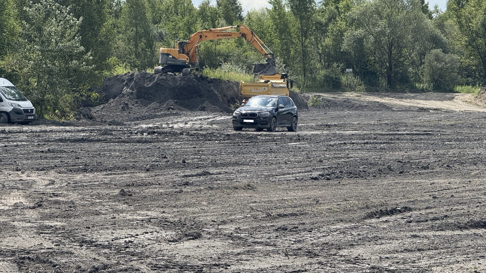 Przygotowanie 7 ha pod rekultywacje